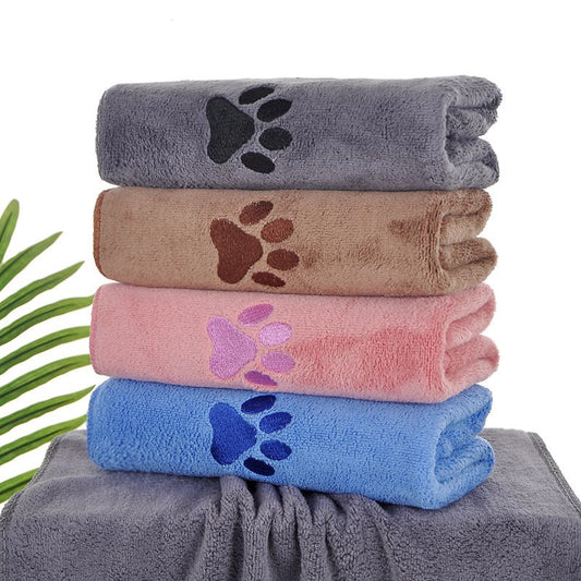 Pink Large Pet Drying Towel 70x140cm | Dogs & Cats