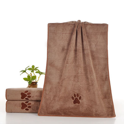 Brown Large Pet Drying Towel 70x140cm | Dogs & Cats