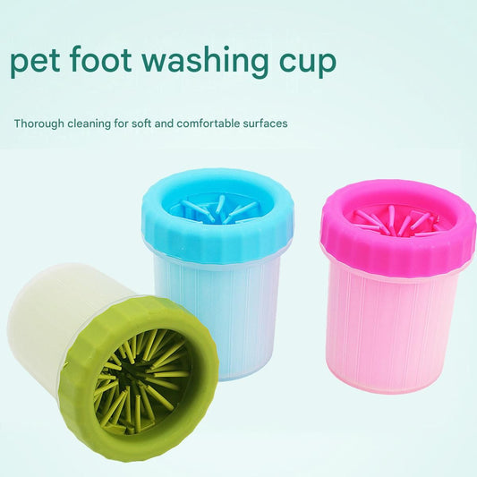 Blue Portable Pet Paw Cleaner Cup | Dogs & Cats
