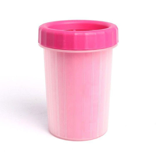 Pink Portable Pet Paw Cleaner Cup | Dogs & Cats