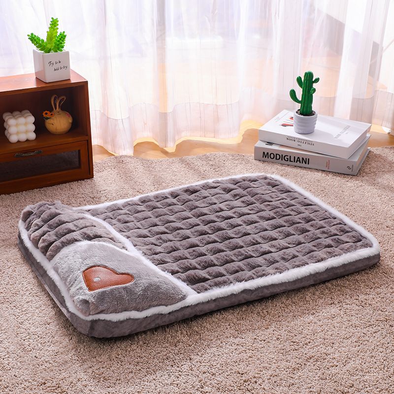 Grey XL size Luxury Plush Pet Sleeping Mat