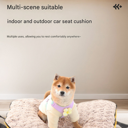 Khaki S size Portable Foldable Pet Bed Mat