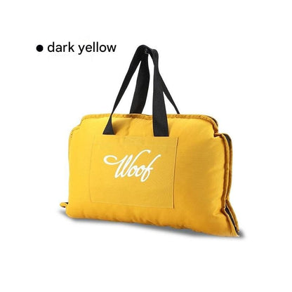 Dark yellow S size Portable Foldable Pet Bed Mat