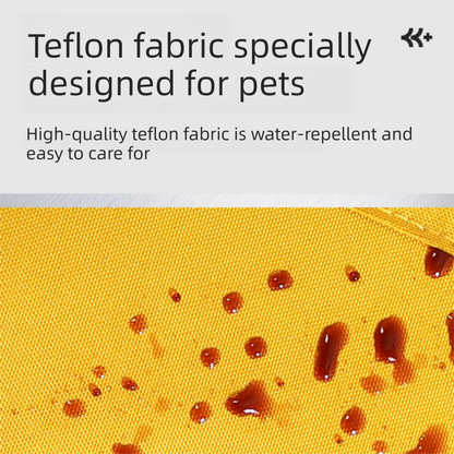 Dark yellow S size Portable Foldable Pet Bed Mat