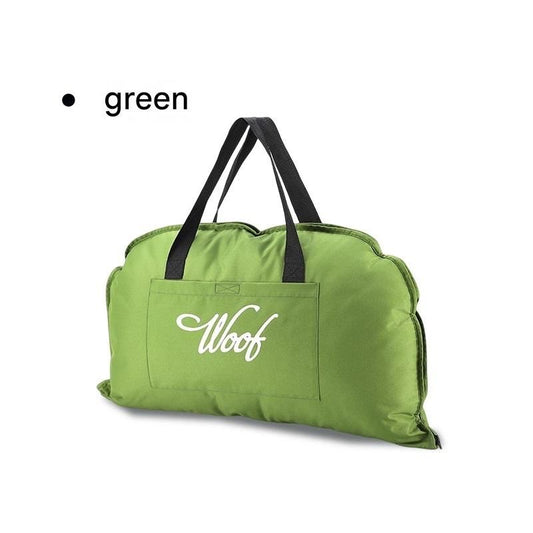 Green M size Portable Foldable Pet Bed Mat