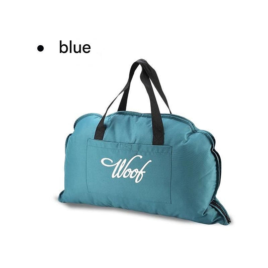 Blue S size Portable Foldable Pet Bed Mat