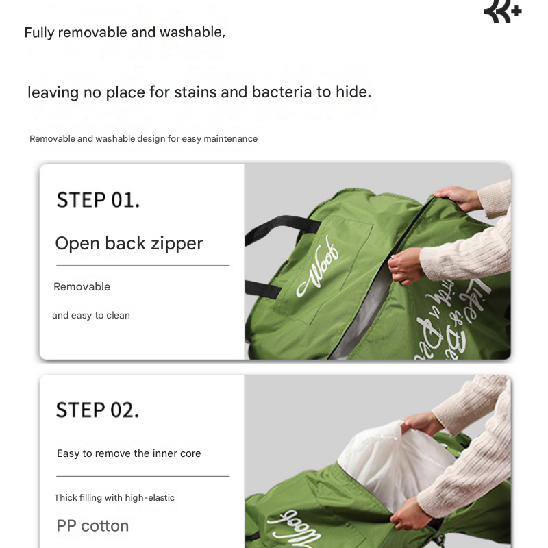 Blue M size Portable Foldable Pet Bed Mat
