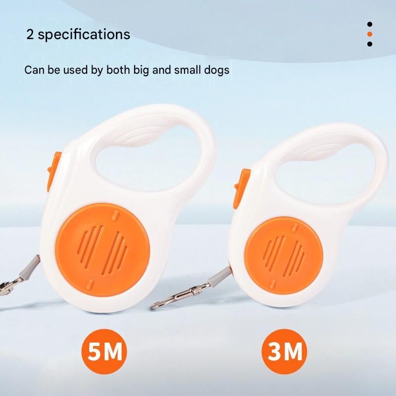 Orange 5M Automatic Retractable Dog Leash