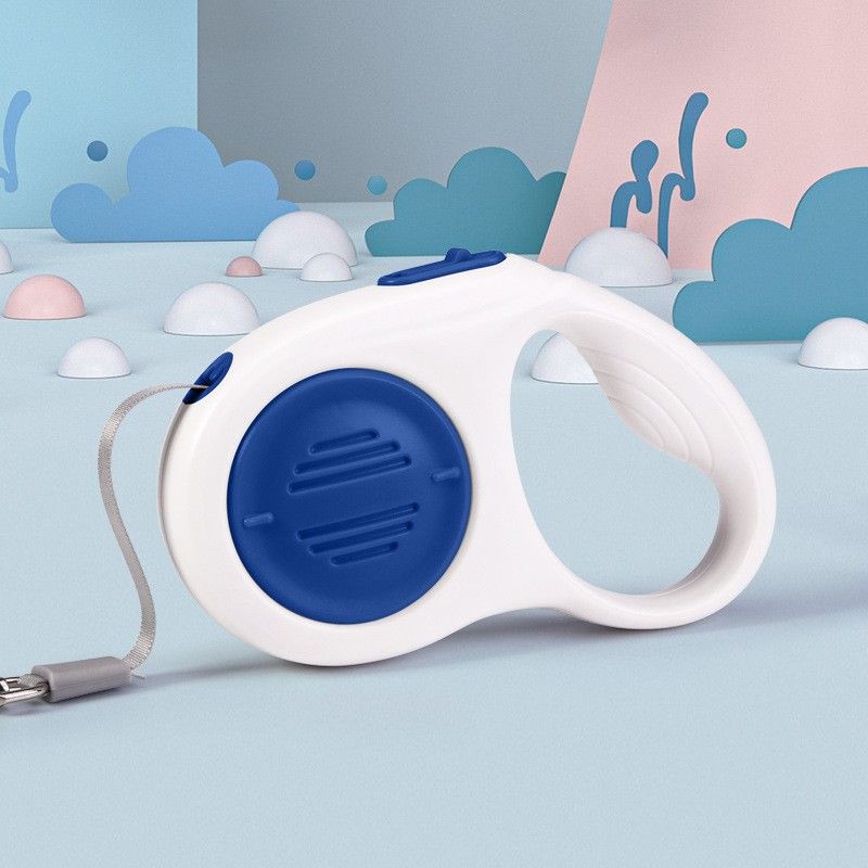 Blue 5M Automatic Retractable Dog Leash