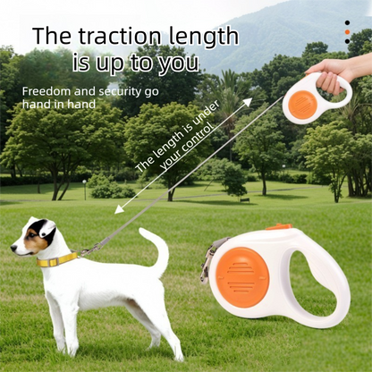 Grey 5M Automatic Retractable Dog Leash