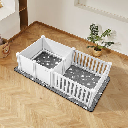 Dog Whelping Box | 1.86 x 0.97m | Adjustable Height Door | Medium Dogs