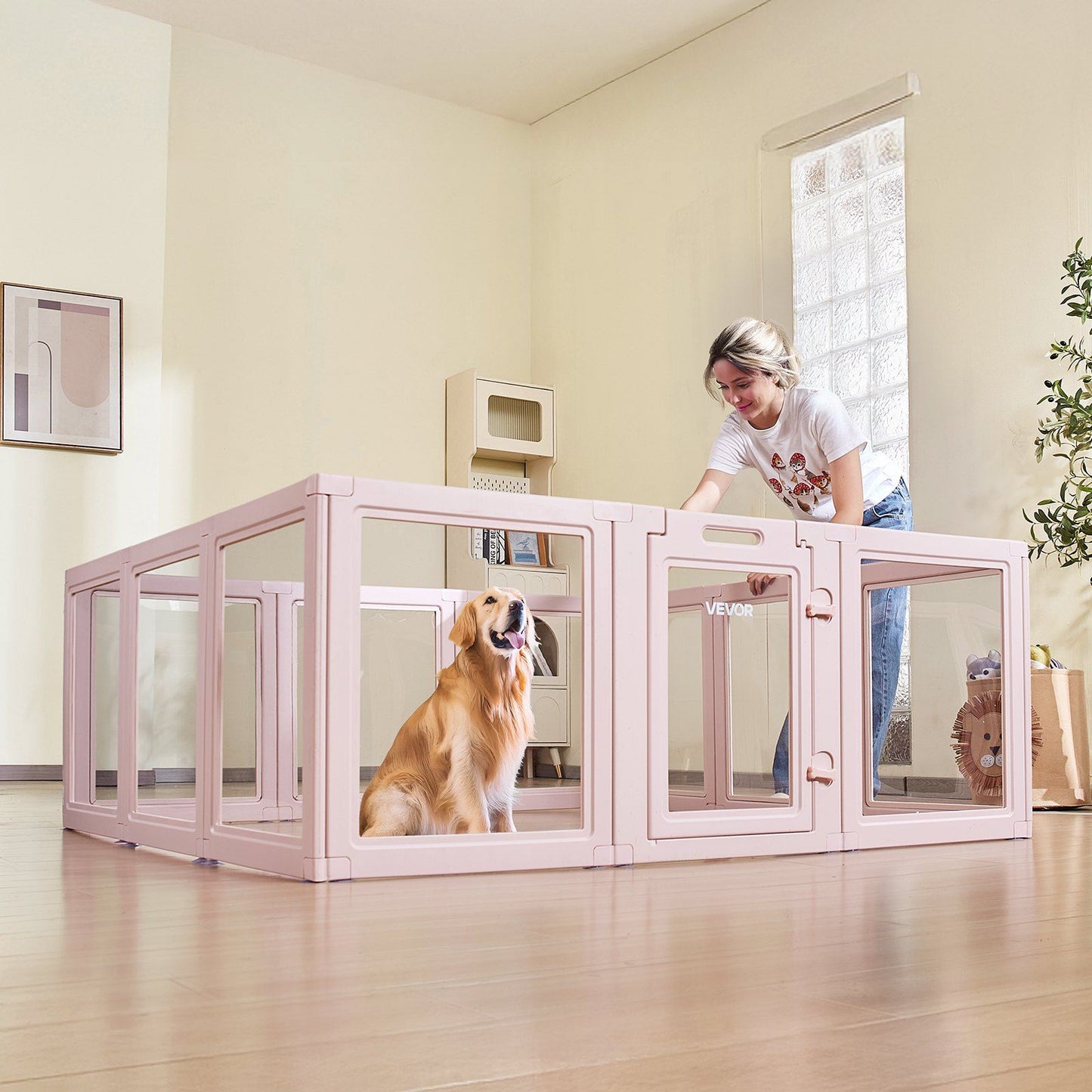 Dog Whelping Box | 1.54 x 1.5m | Large Dogs