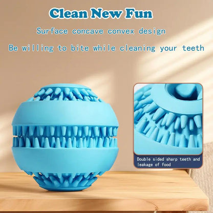 Interactive Dog Treat Ball, A Chewing Toy Suitable For Small And Medium-sized Dogs.