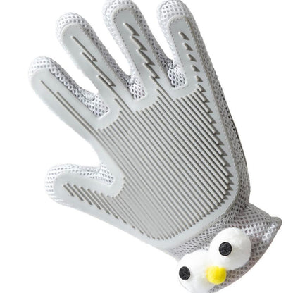 2-in-1 Pet Grooming Gloves & Brushes For Cats And Dogs High-Efficiency Hair Removal & Massage GlovesDouble-Sided Hair Re