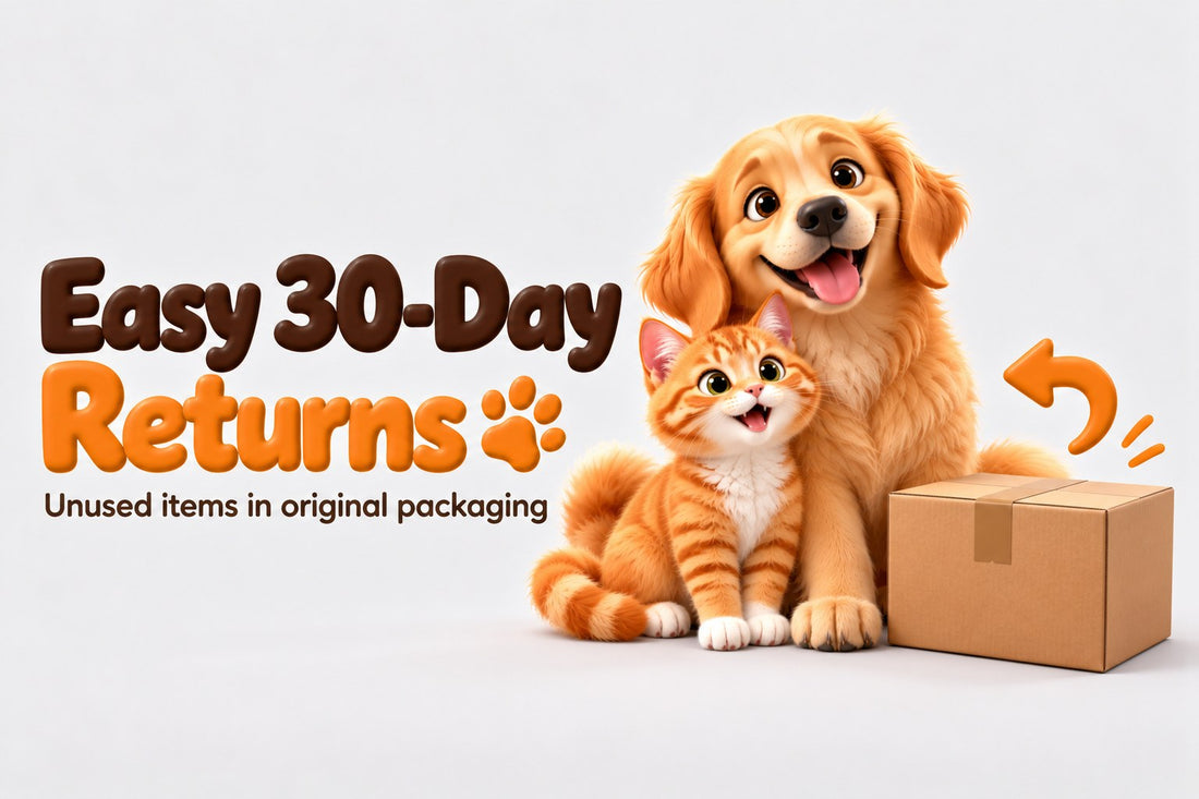 Easy 30-day returns on unused items in original packaging